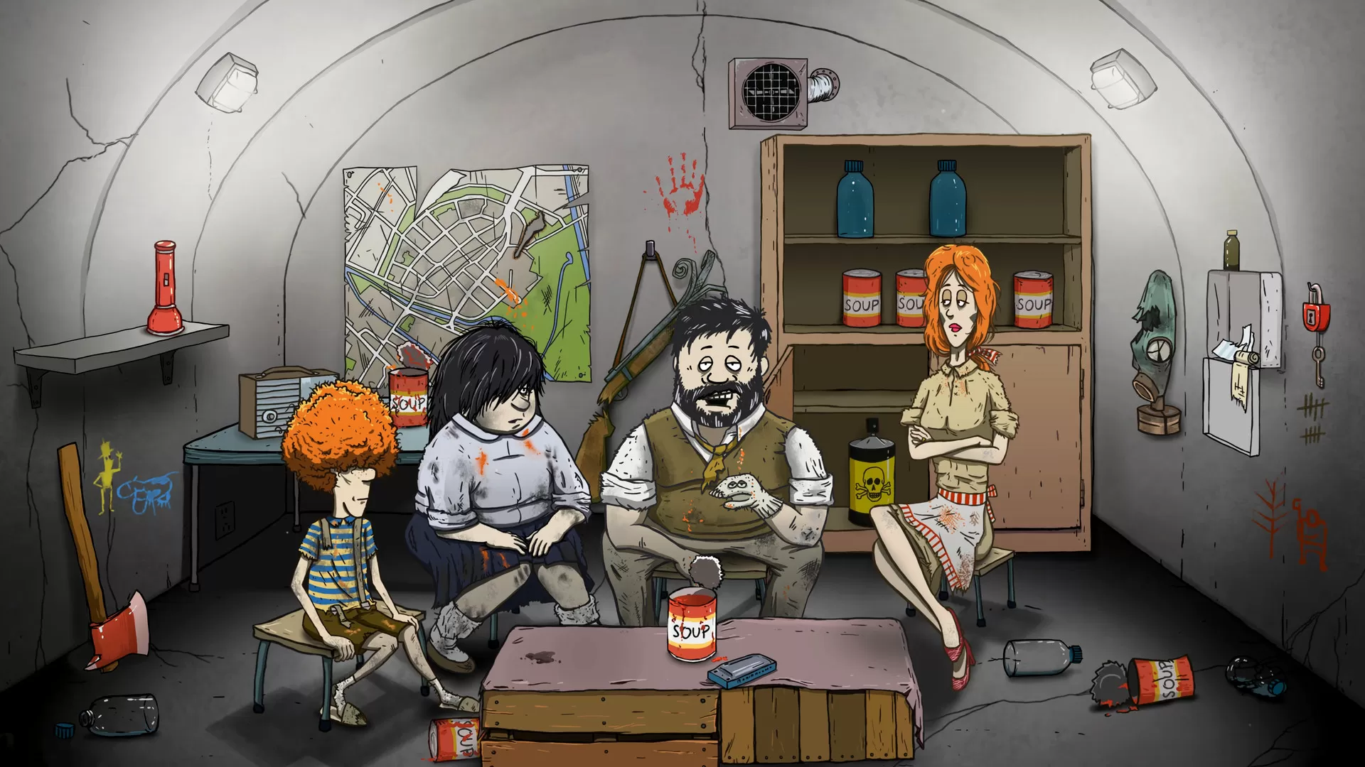 《60秒！重制版(60 Seconds! Reatomized)》|v1.1.9.0|中文|免安装硬盘版